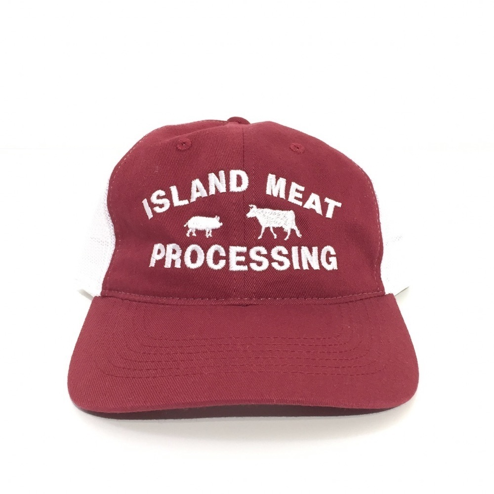 Island Meat Processing Mesh Unisex Trucker Cap